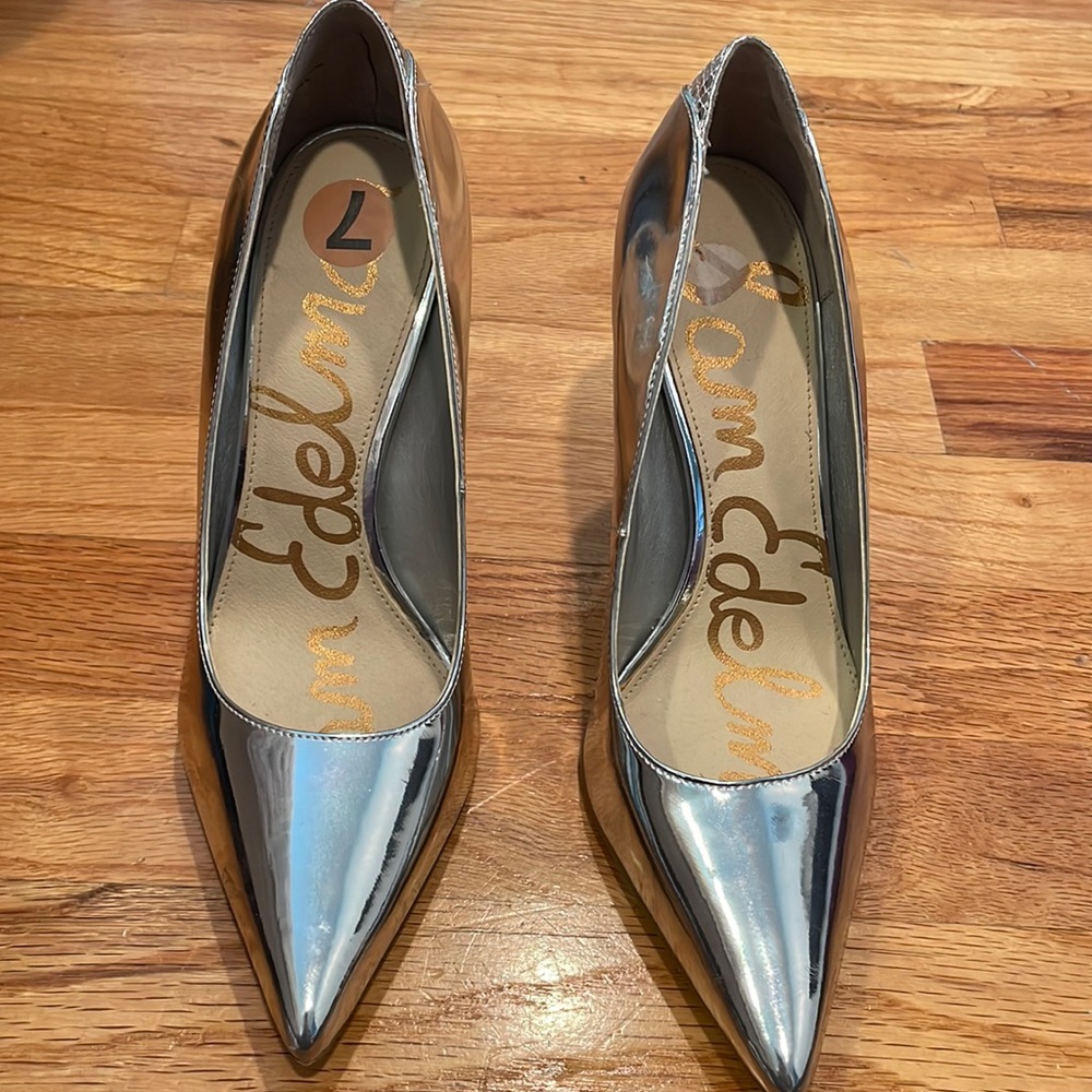 Sam Edelman Mirrored Heels